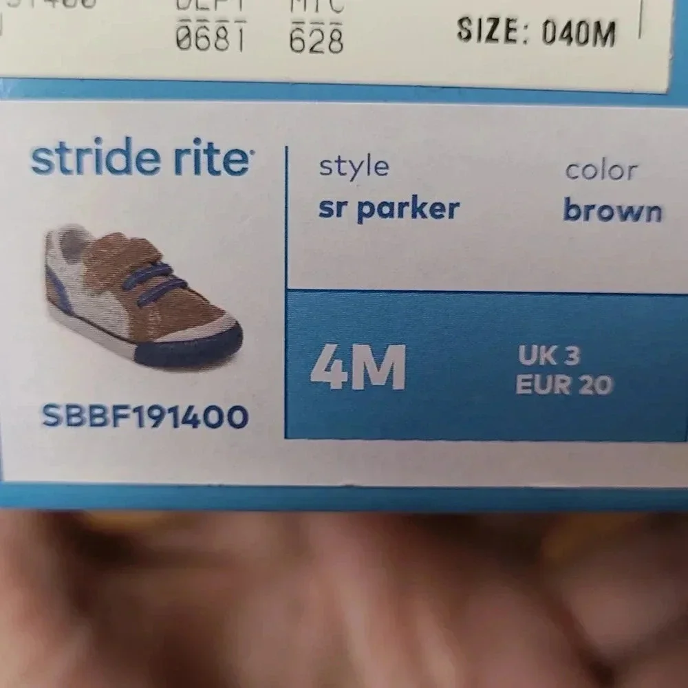 Stride rite boys walkers size 4M